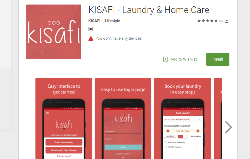 KISAFI - Home Care screenshot 1